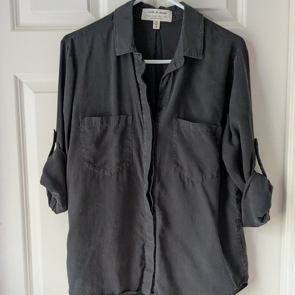 Anthropologie Cloth & Stone Utility Shirt